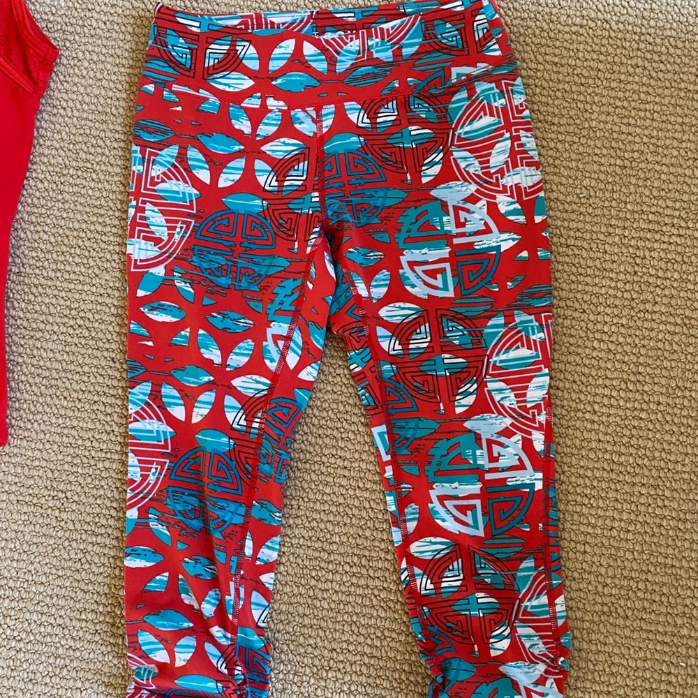 LN SOYBU CROPPED YOGA LEGGINGS PANTS XS